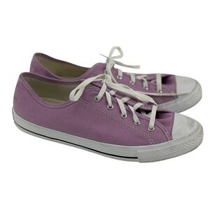 Converse Chuck Taylor All Star Dainty Size 6.5 Purple Chucks Girls Women